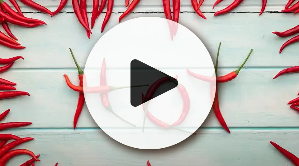 Chilis displaying the video thumbnail